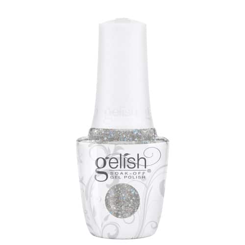 Professionel hvid shimmer gel polish fra Gelish