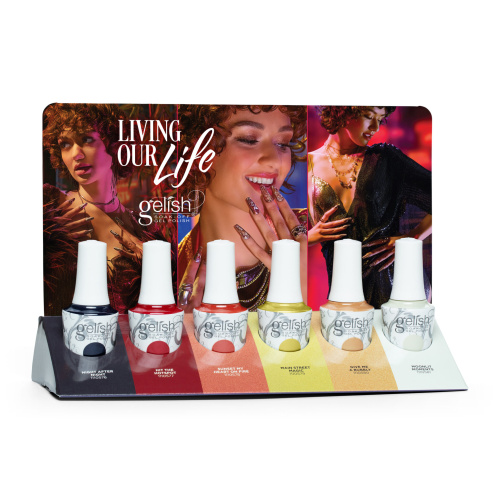 Gelish - Fall 2025 - Living Our Life - 6PC DISPLAY