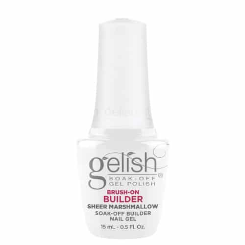 Gelish Brush-On Builder Sheer Marshmallow builder gel i flaske