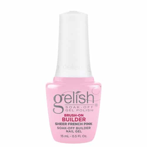 Gelish Brush-On Builder Sheer French Pink builder gel i flaske