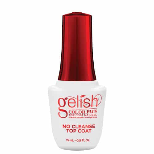 Gelish No Cleanse Top Coat - Soak-Off Top Coat uden Aftørring 15ml