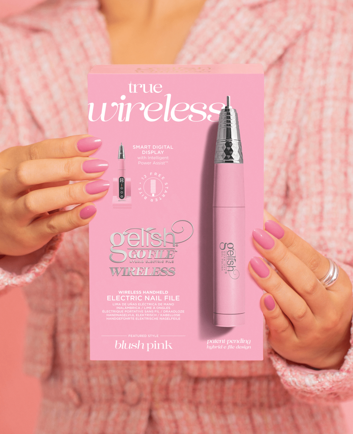 Gelish - Go File Wireless - Blush Pink